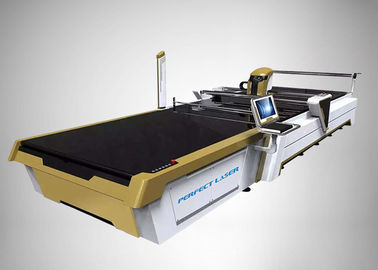Автомат для резки лазера СО2 ткани сваренной плитой КНК контролируемый компьютером