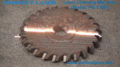 Как удалить ржавчину с помощью нового ручного лазерного очистителя ржавчины мощностью 100 Вт