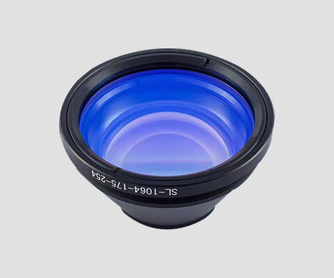 F-тета лазерная маркировка поля объектива 355nm 1064nm 10600nm 10,6um для волоконного MOPA УФ CO2 лазерных гравюрных машин